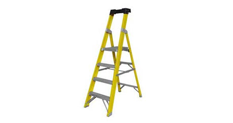 Fibreglass Platform Step Ladders