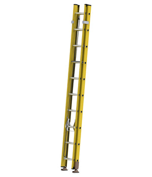 Double Section Fibreglass Rope Extension Ladders