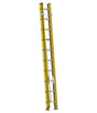 Double Section Fibreglass Rope Extension Ladders