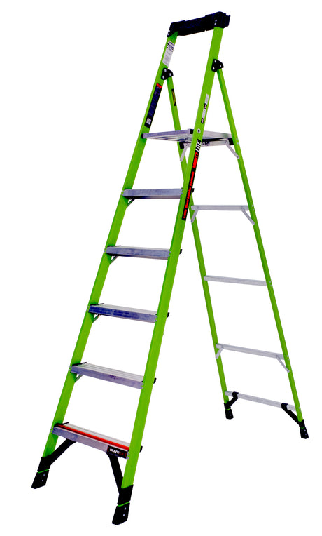 Little Giant Mighty Lite Fibreglass Platform Stepladder