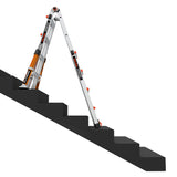 Little Giant Conquest 4x4 Rung On Stairs