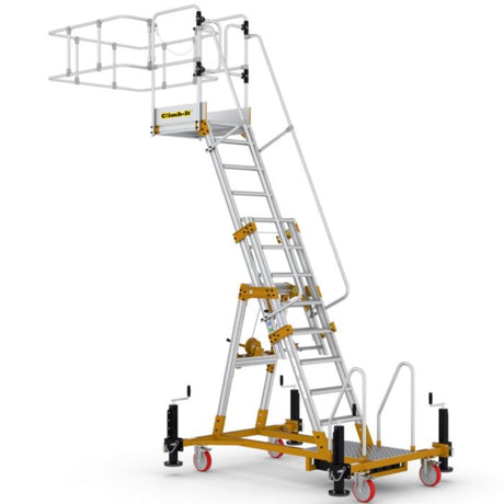 Climb-It Cantilever Adjustable Height Tanker Ladder - Upto 3.18 m