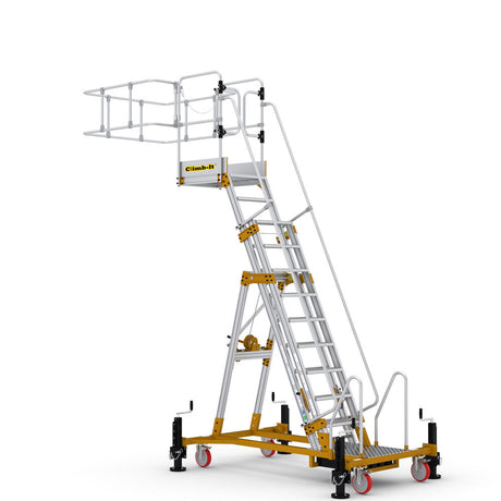 Climb-It 4.05m Cantilever Adjustable Tanker Ladder Closed