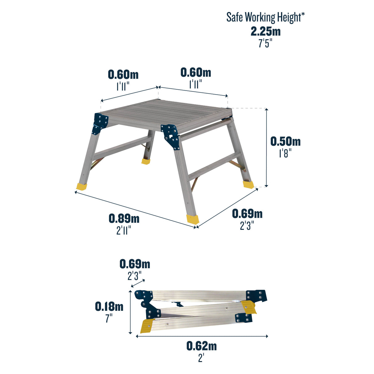 Werner 600 x 600 Odd Job Dimensions