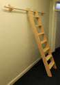 Timber Shelf Ladder On 1m Pole