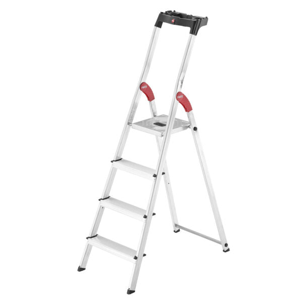 Hailo 4 Tread Step Ladder With Tool Tray