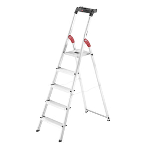 Hailo 5 Tread Step Ladder With Tool Tray