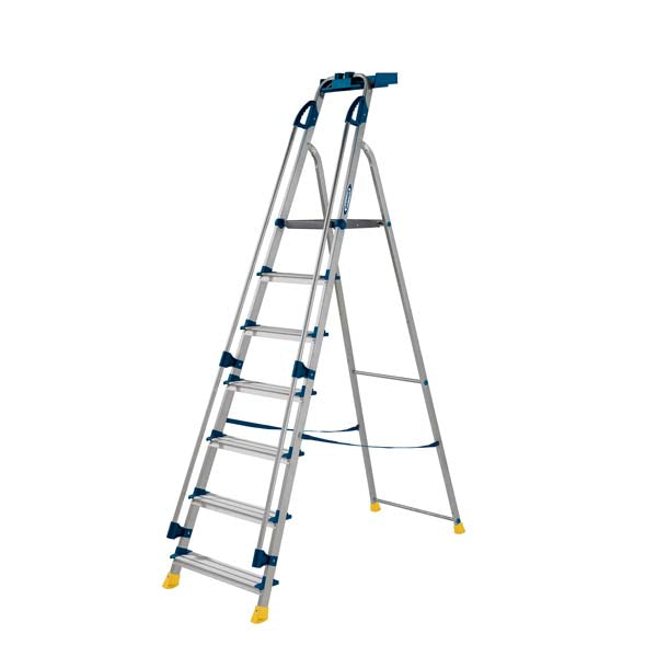 7 Tread Werner 705 Workstation Ladder