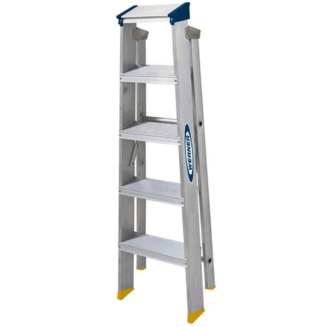 Werner EN131 Professional Builders Swingback Step Ladders