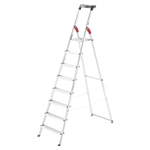 Hailo 8 Tread Step Ladder With Tool Tray