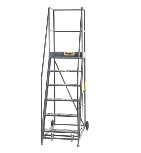 Climb-It Warehouse Mobile Safety Steps - 11 Tread