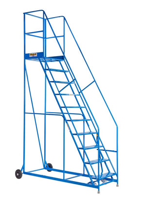 Climb-It Warehouse Mobile Safety Steps - 15 Tread