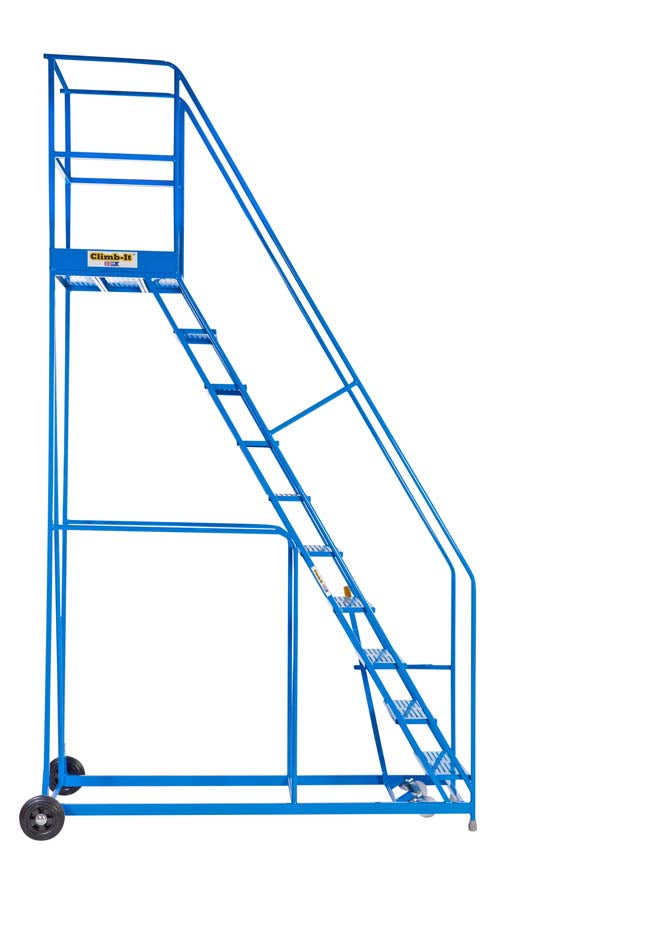 Climb-It Warehouse Mobile Safety Steps - 7 Tread