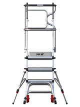 Alphadeck Podium Platform Ladder - Front View