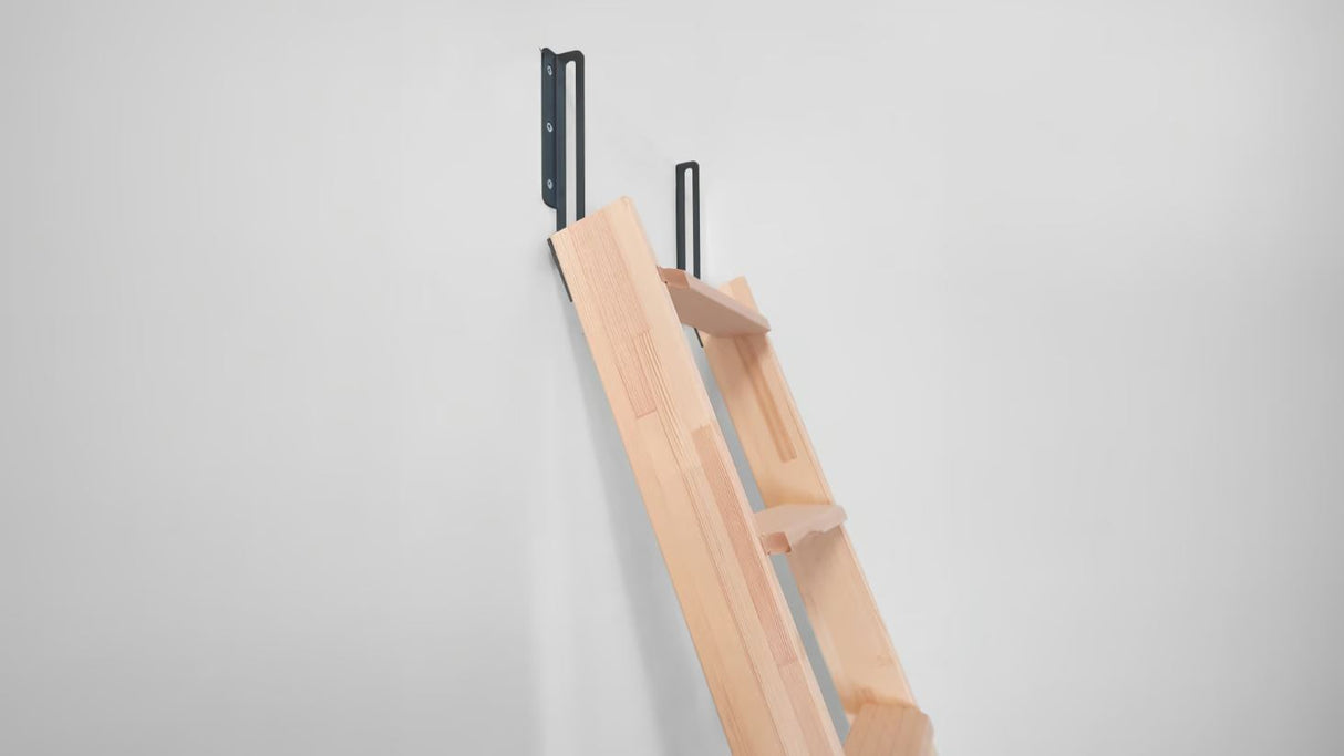 Black Sliding Brackets - Open Position