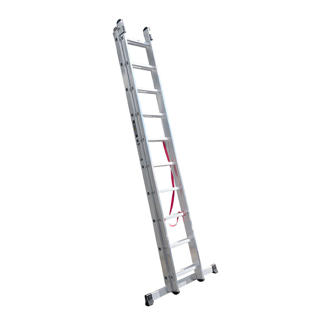 Escalar Aluminium Double Section Extension Ladder