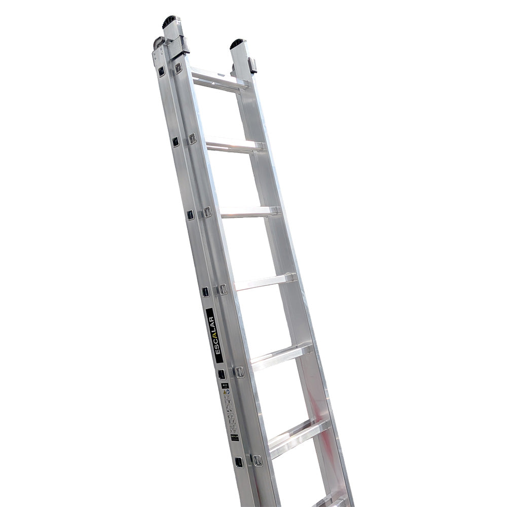 Escalar Aluminium Double Section Extension Ladder