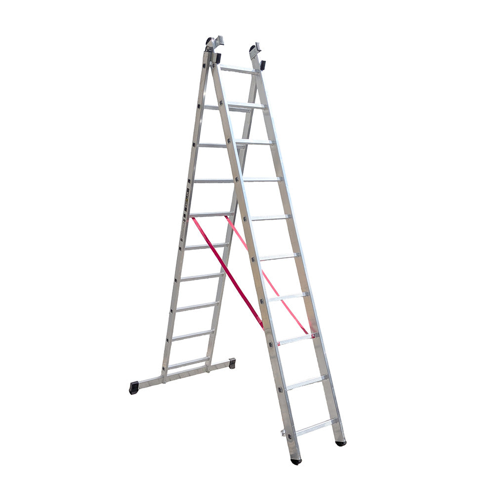 Escalar Aluminium Double Section Extension Ladder