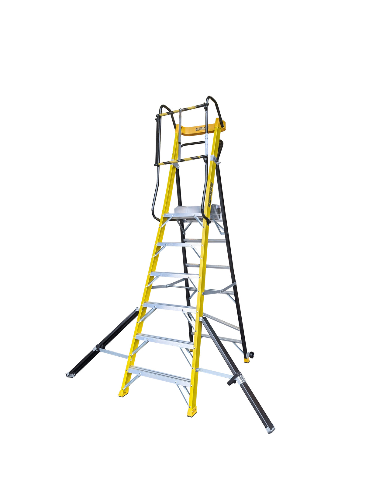 Climb It 6 Tread GRP Podium Step Ladders