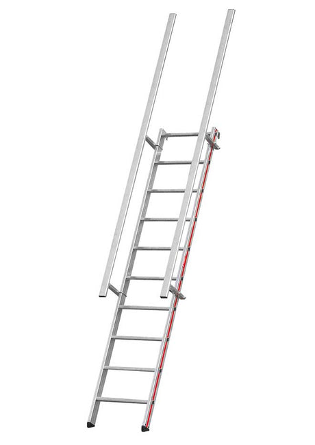 Hymer 8058 Shelf Ladder WIth Double Handrails