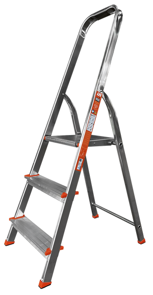 LFI Home Stepladder With 3 Treads