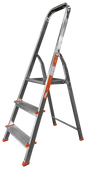 LFI Home Stepladder With 3 Treads
