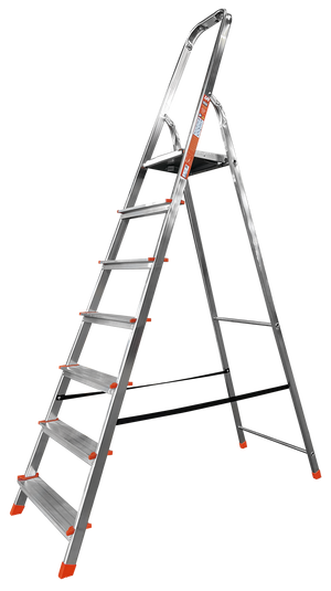 LFI Home Stepladder With 7 Treads