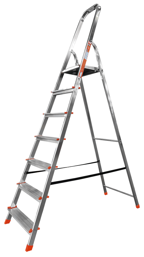 LFI Home Stepladder With 7 Treads
