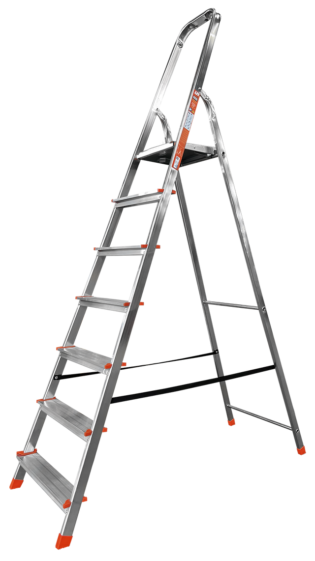 LFI Home Stepladder With 7 Treads