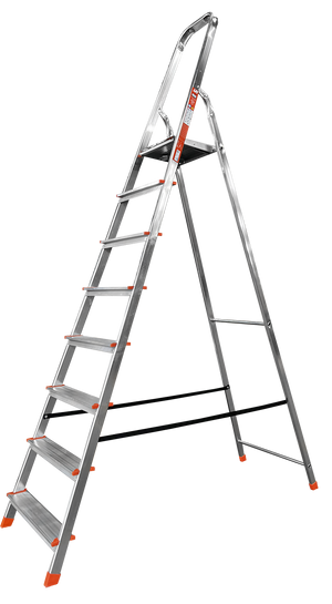 LFI Home Stepladder With 8 Treads