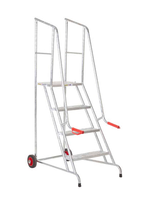 Climb It Galvanised Loading Lorry Steps - 4 Tread