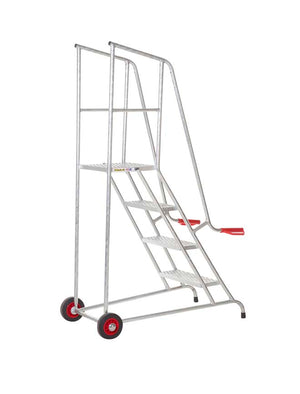 Climb It Galvanised Loading Lorry Steps - 4 Tread