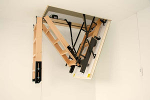 Skylark Electric Loft Ladder In Operation