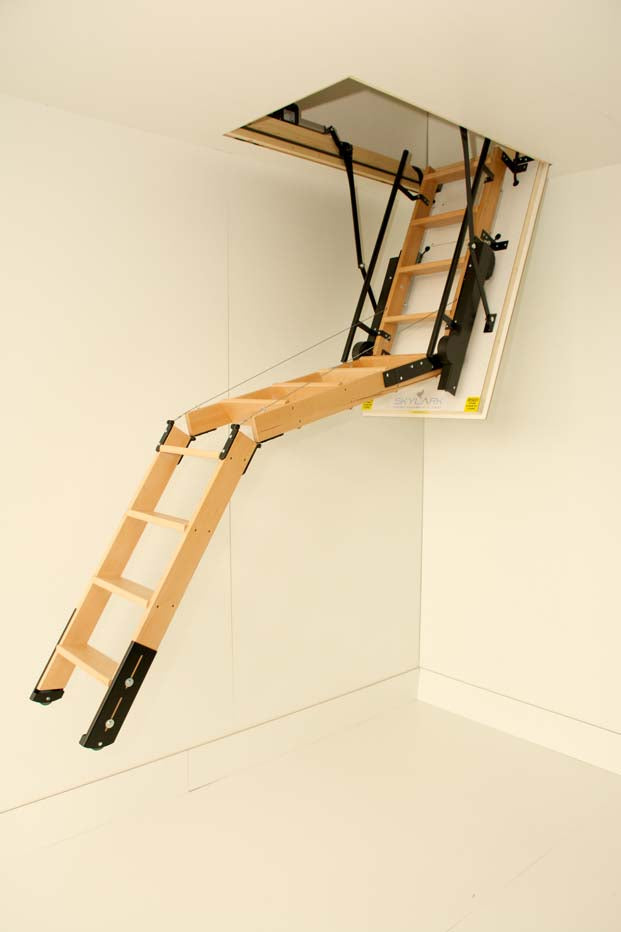 Skylark Electric Loft Ladder In Operation