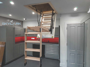 Skylark Electric Foldaway Loft Ladder - 2.5 to 2.9m