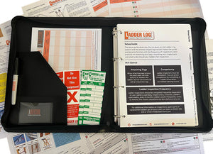 Ladder Log Sticker Business Pack - Open