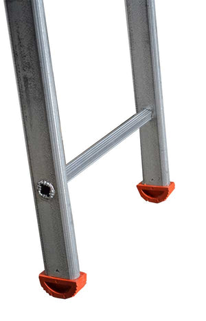 TuffSteel Single Section Ladders Oversized Feet