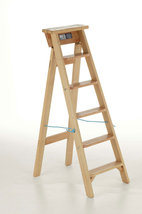 Bratts Timber Trade Swingback Step Ladders 