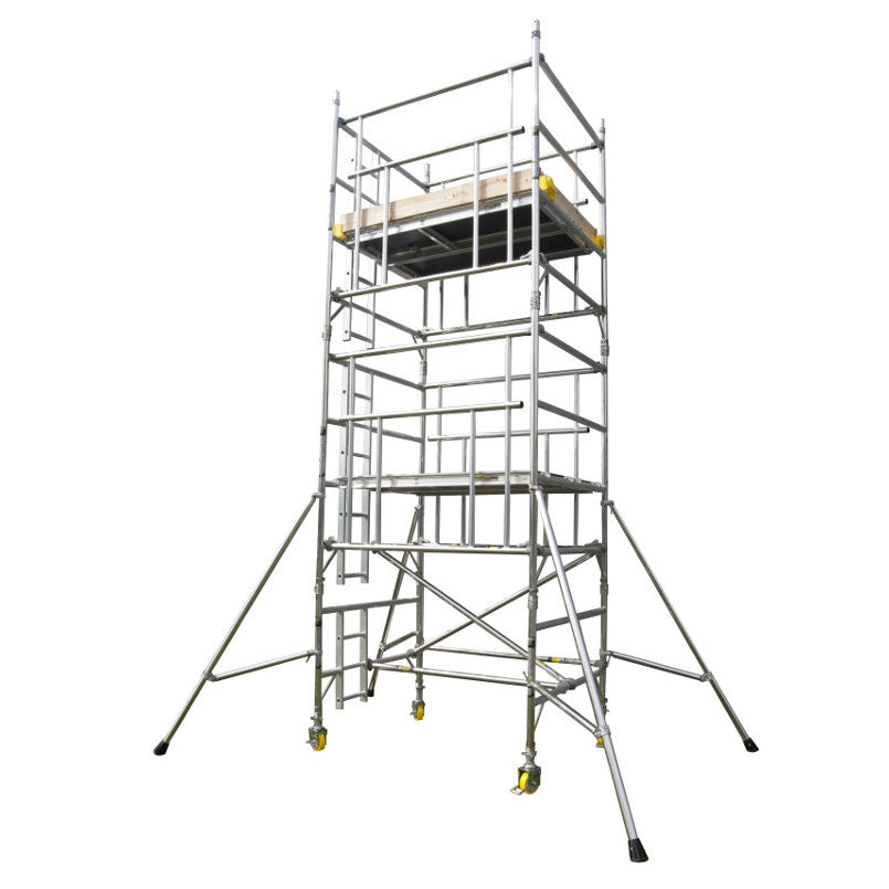 Boss Evolution Ladderspan AGR Camlock Single Width Tower - 10.2m Platform Height