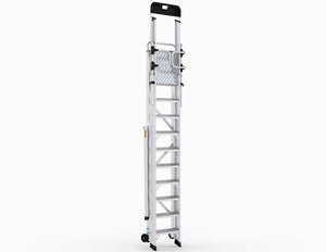 Climb-It EN131 Folding Steps With Enclosed Platform - 9 Tread