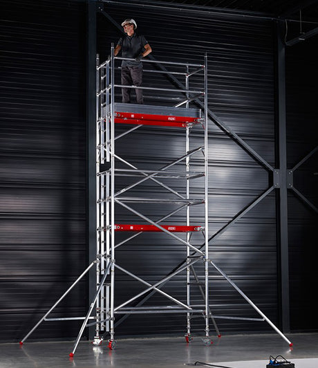 Eiger 500 Single Width 3T Scaffold Tower - 9.5 m Platform Height