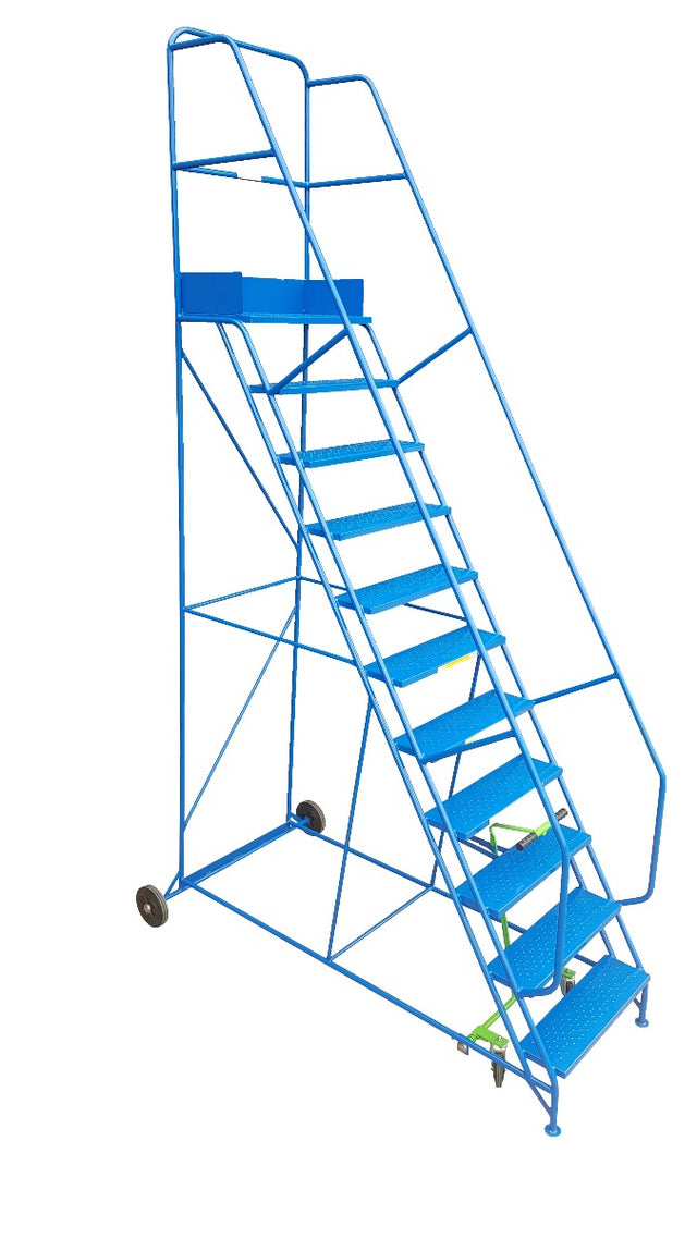 Klime-ezee Extra Wide Mobile Warehouse Step - 11 Tread   