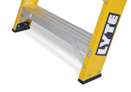 Lyte Heavy Duty Glass Fibre Platform Stepladders 