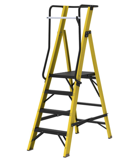 GRP Protect Enclosed Platform Step Ladder