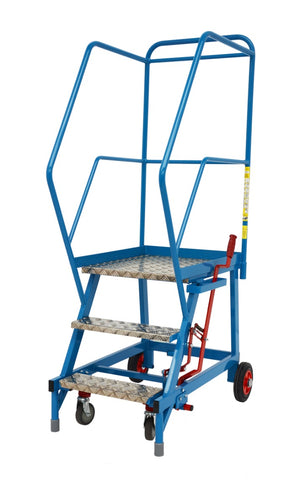 Heavy Duty Elite Mobile Warehouse Steps