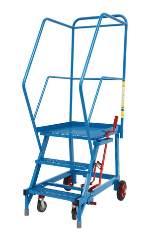 Heavy Duty Elite Mobile Warehouse Steps