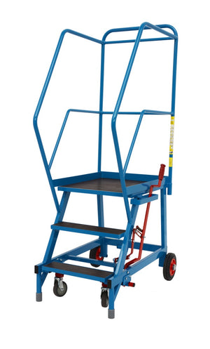 Heavy Duty Elite Mobile Warehouse Steps