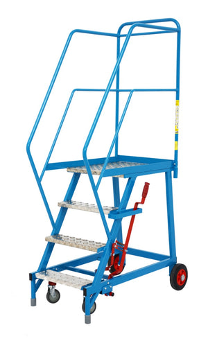 Heavy Duty Elite Mobile Warehouse Steps