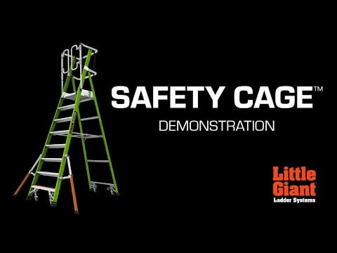 Little Giant GRP Safety Cage Podium 2.0 -2 Tread