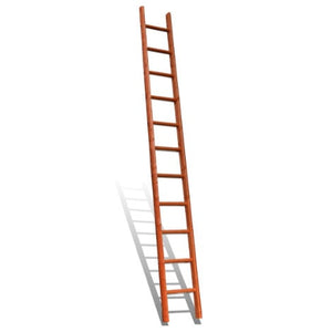 Timber Pole Ladders - 5.5 m